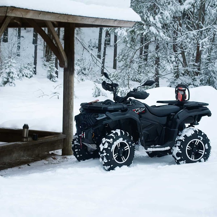 Loncin XWolf 700 ATV, Svart