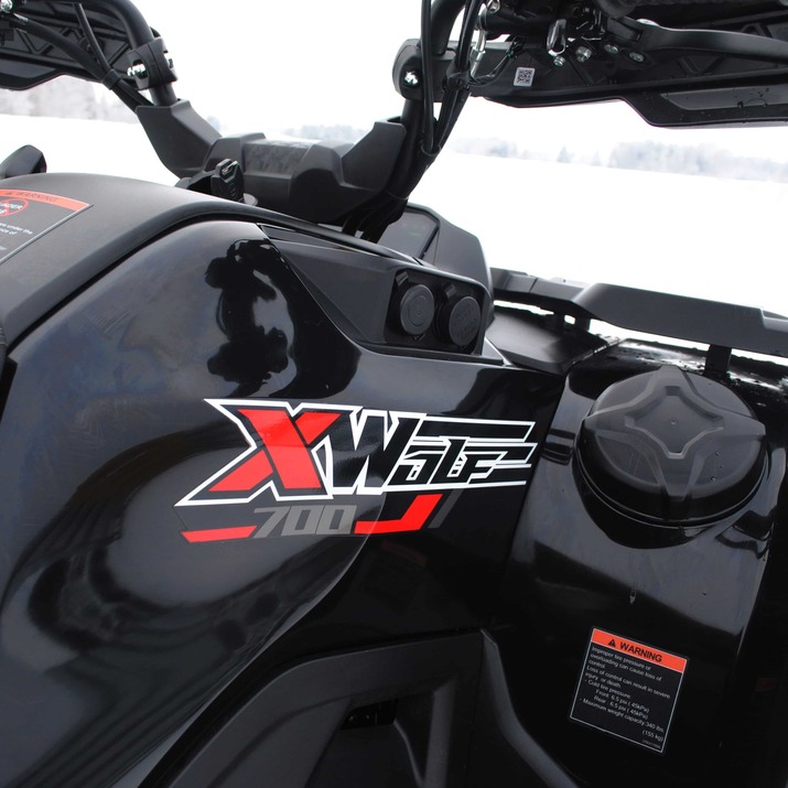 Loncin XWolf 700 ATV, Svart