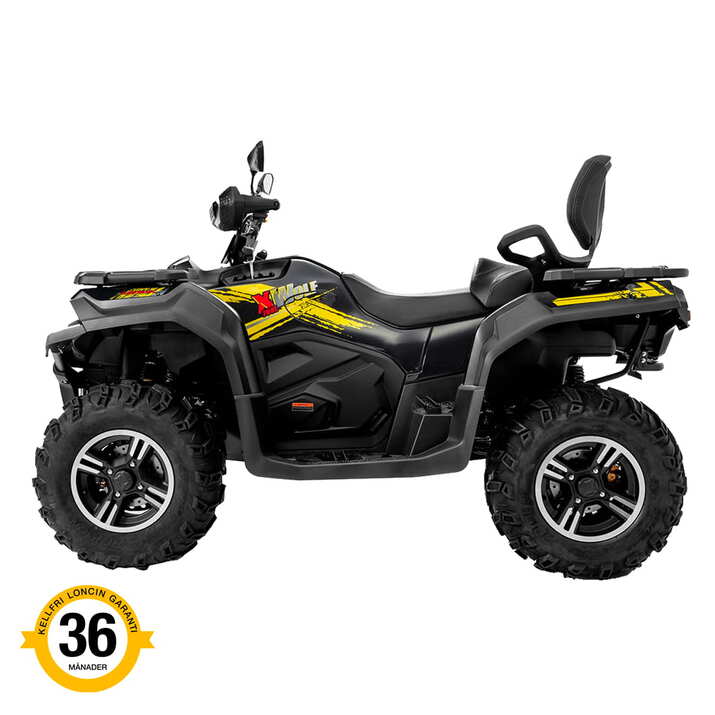 Loncin XWolf 700L ATV, Svart